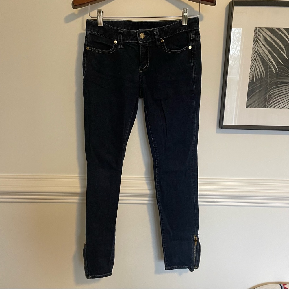 Tory Burch cropped slim jean